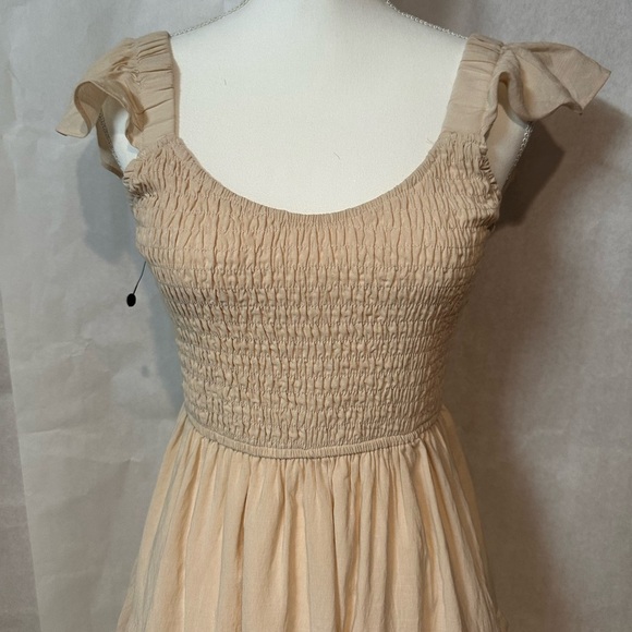 Vici Cream Tiered Mini Dress - Picture 5 of 8